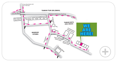 Click to enlarge the map clayarts-map